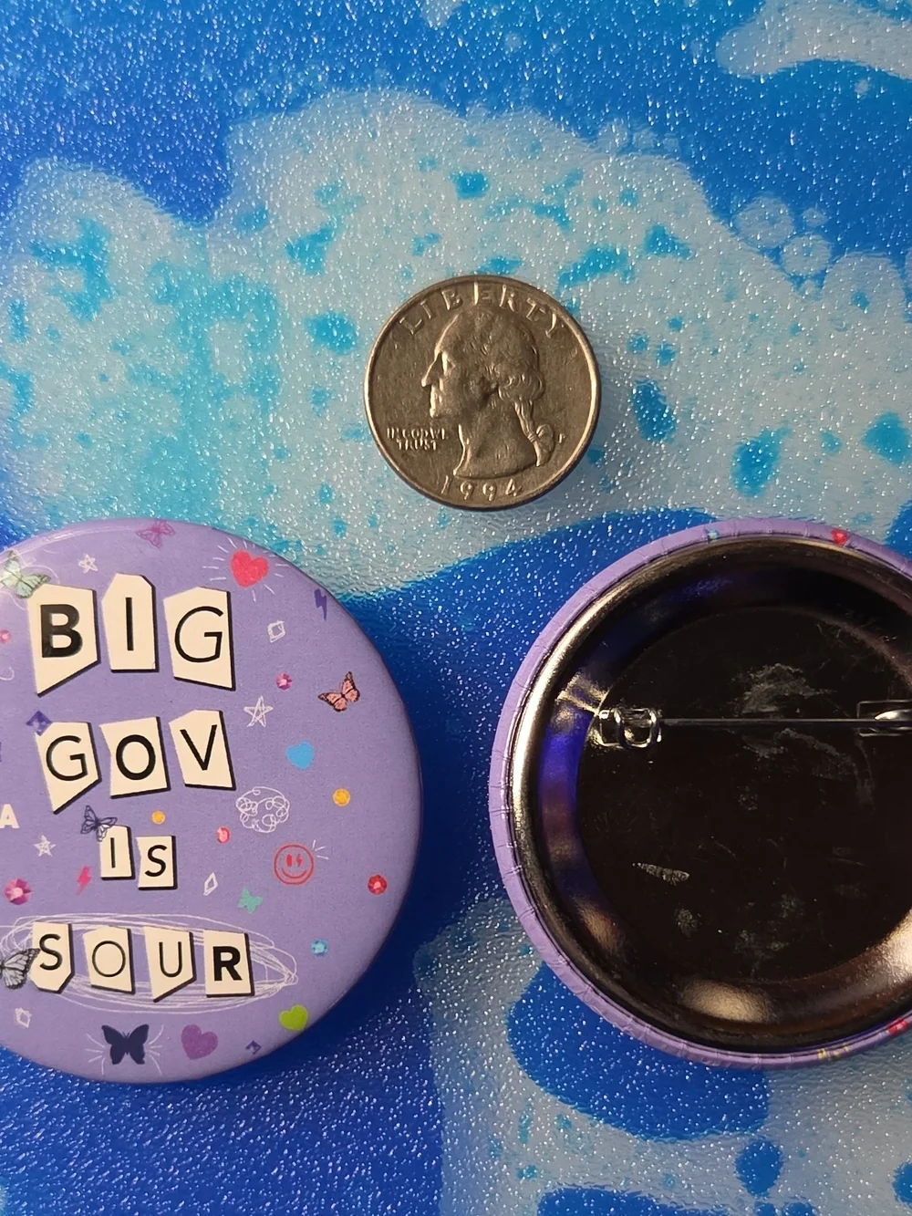 TPUSA Pin Big Gov is Sour